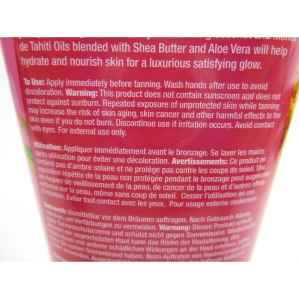 Fiesta Sun Pink Pineapple Passion Tanning Lotion Size 8 oz Dark Natural Bronzer - Picture 4 of 7